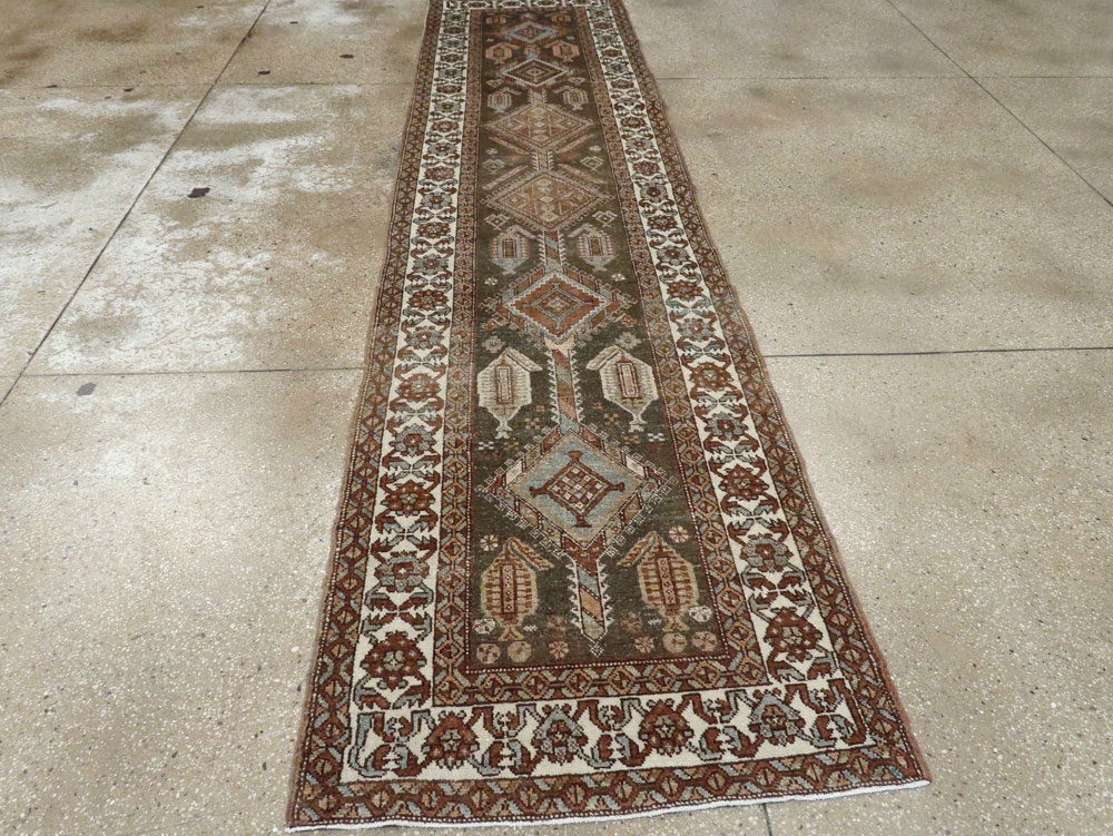 Antique Persian Kurdish Runner, No.22243 - Galerie Shabab