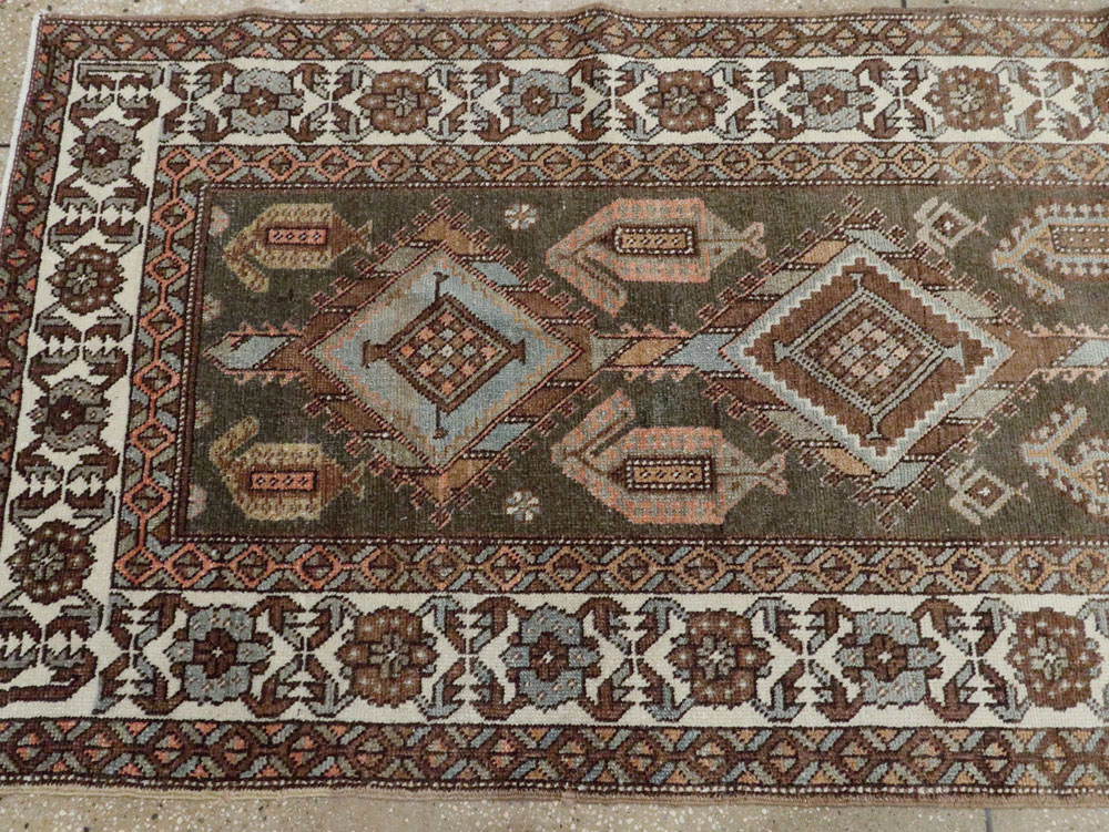 Antique Persian Kurdish Runner, No.22243 - Galerie Shabab