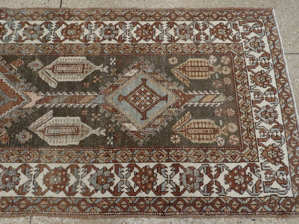 Antique Persian Kurdish Runner, No.22243 - Galerie Shabab