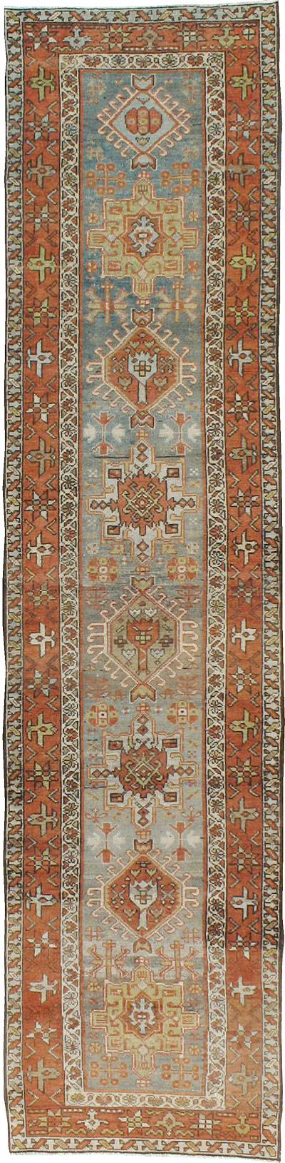 Vintage Persian Karajeh Runner, No.22244 - Galerie Shabab