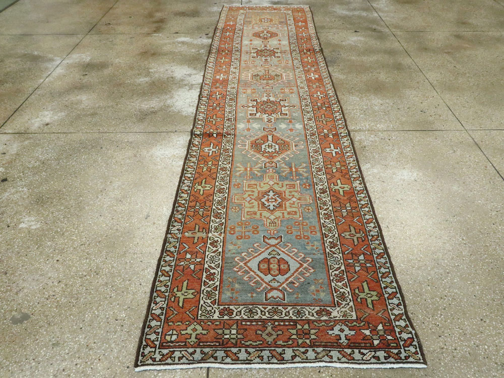 Vintage Persian Karajeh Runner, No.22244 - Galerie Shabab