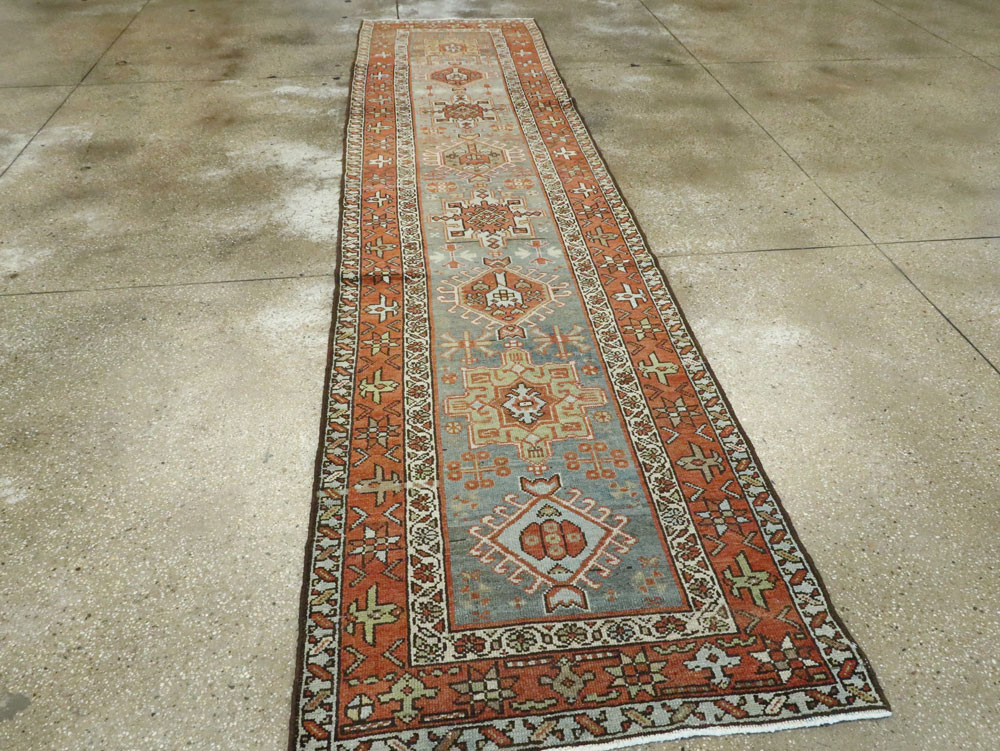 Vintage Persian Karajeh Runner, No.22244 - Galerie Shabab