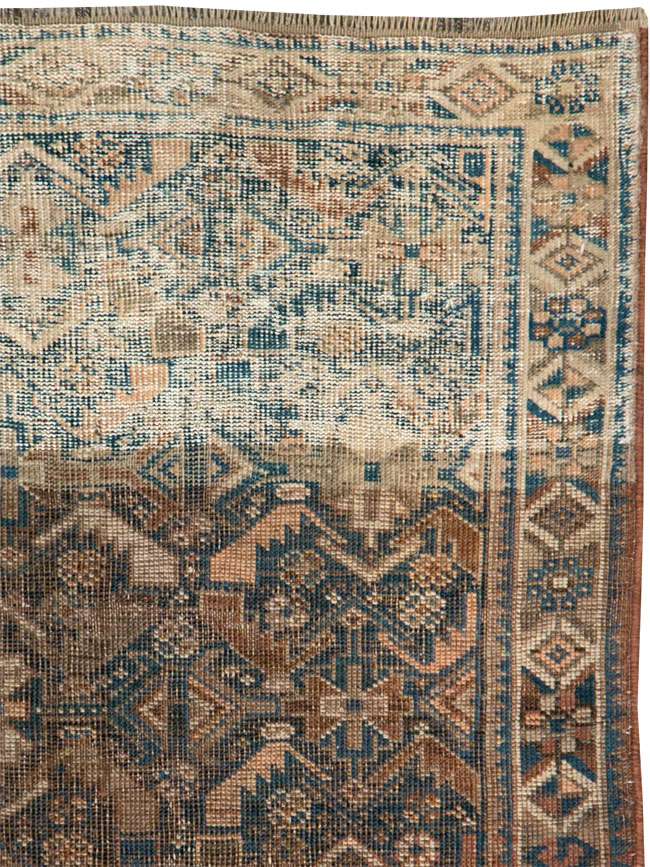 Antique Persian Afshar Throw Rug, No.22250 - Galerie Shabab
