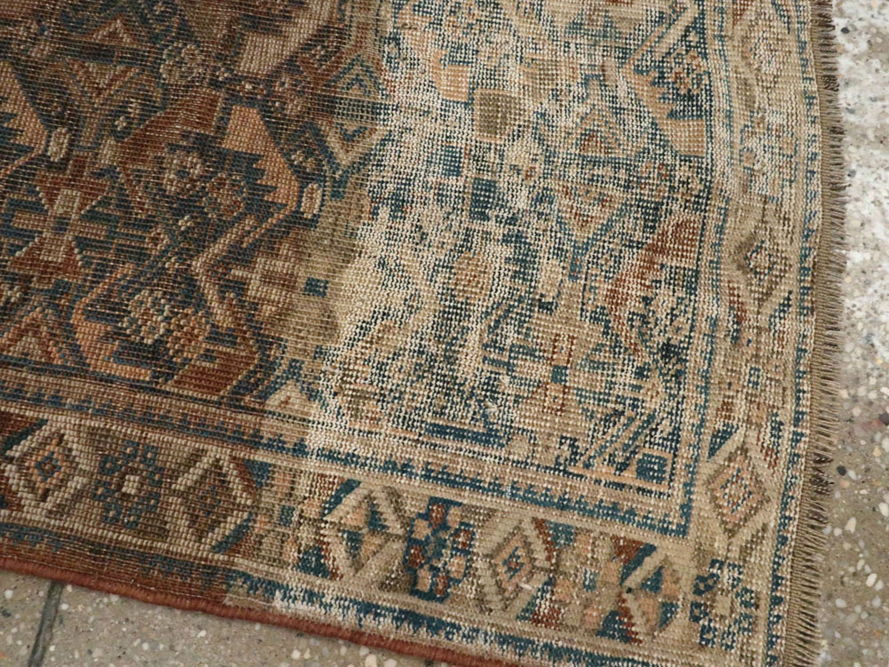 Antique Persian Afshar Throw Rug, No.22250 - Galerie Shabab