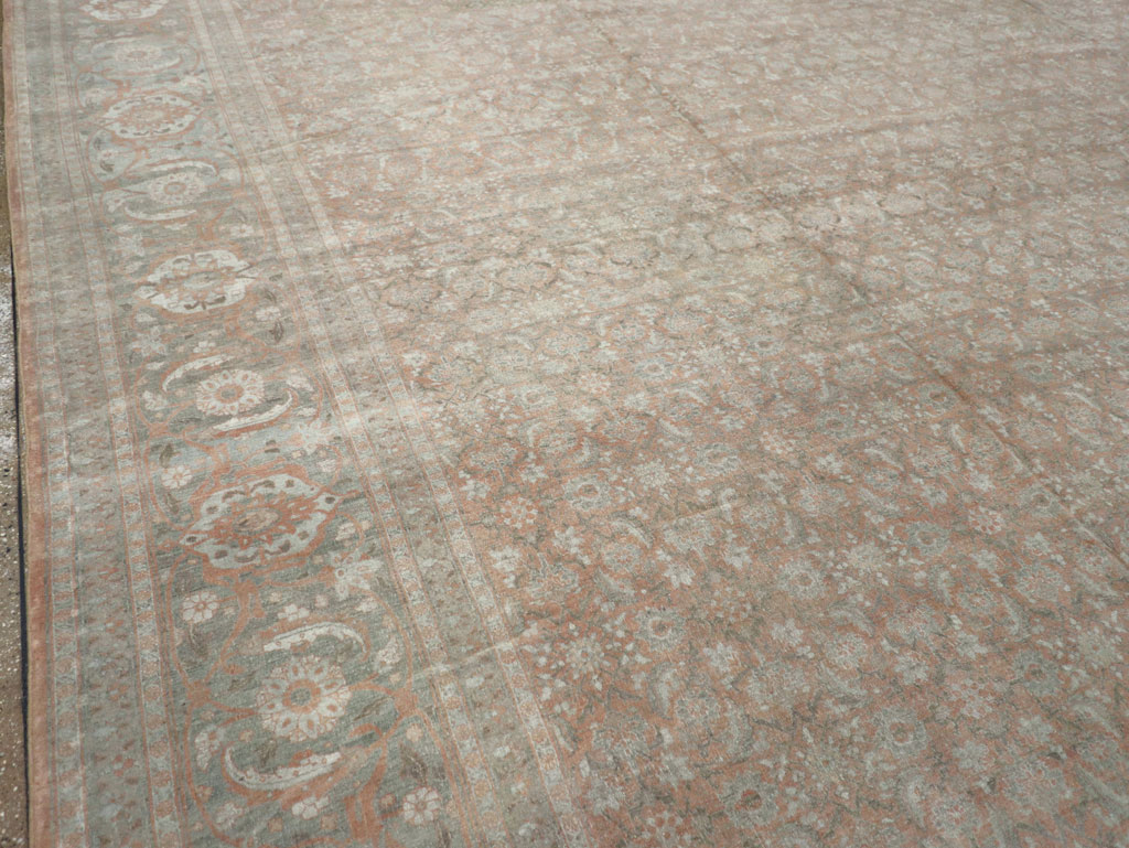 Antique Persian Tabriz Carpet, No.22253 - Galerie Shabab