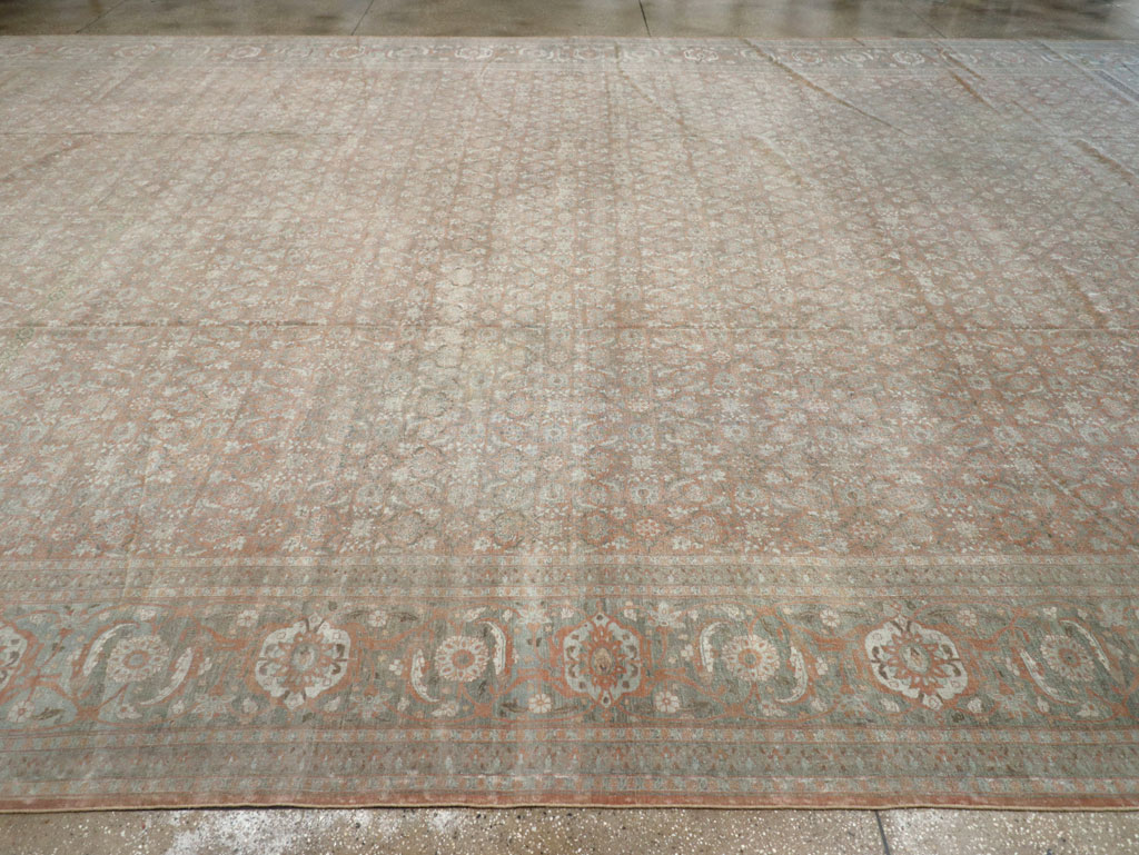 Antique Persian Tabriz Carpet, No.22253 - Galerie Shabab