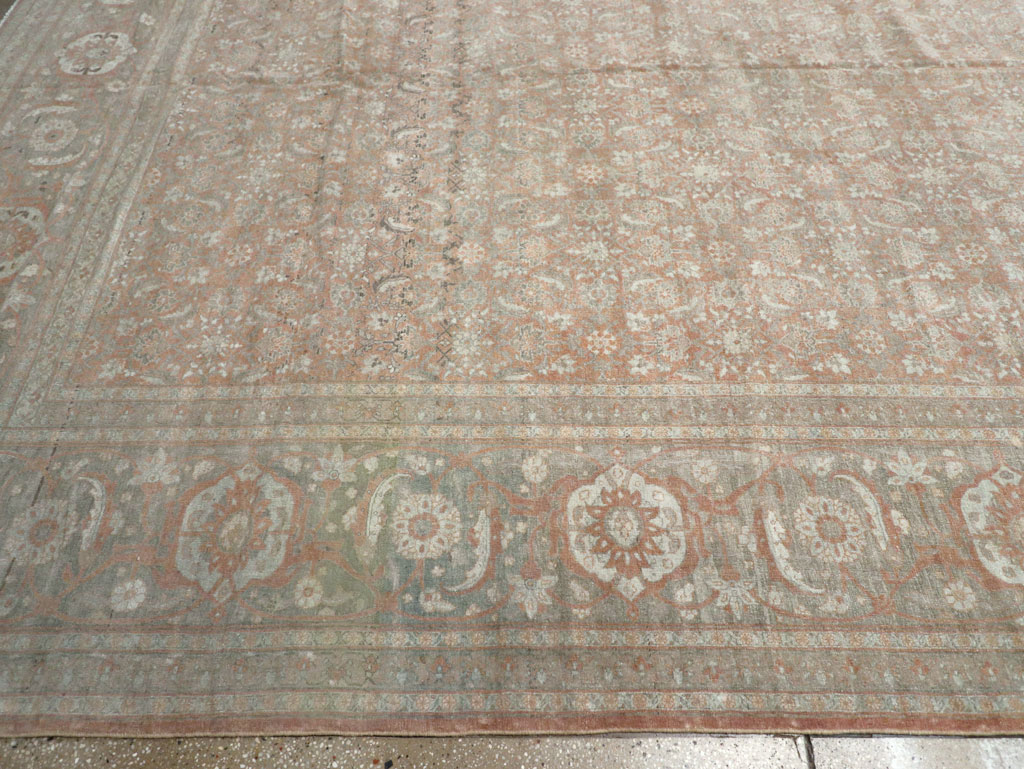 Antique Persian Tabriz Carpet, No.22253 - Galerie Shabab