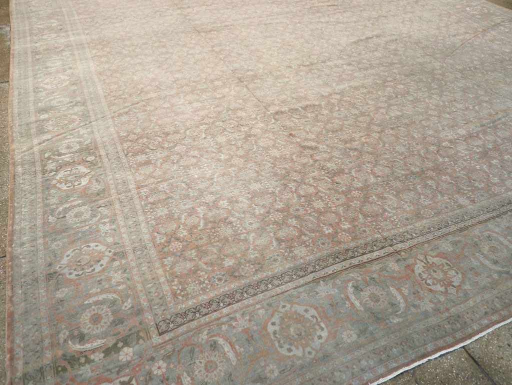 Antique Persian Tabriz Carpet, No.22253 - Galerie Shabab
