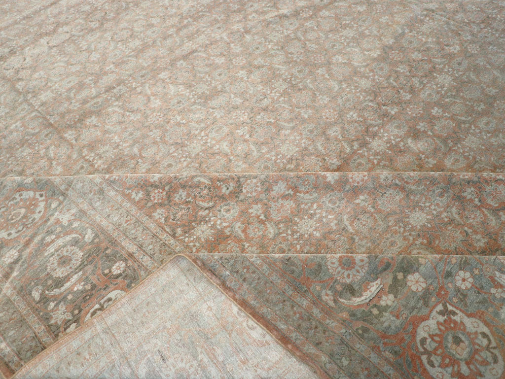 Antique Persian Tabriz Carpet, No.22253 - Galerie Shabab