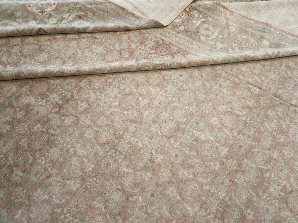 Antique Persian Tabriz Carpet, No.22253 - Galerie Shabab