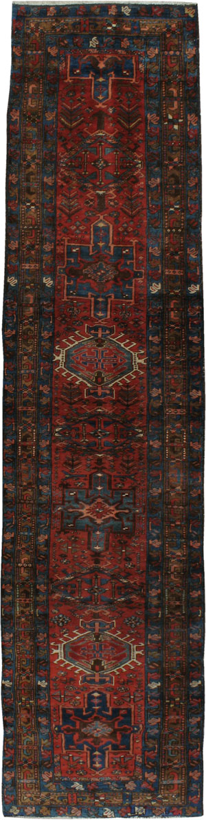 Vintage Persian Karajeh Runner, No.22255 - Galerie Shabab