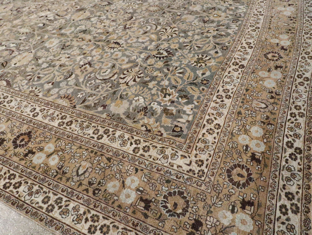 Antique Persian Mashad Large Carpet, No.22261 - Galerie Shabab