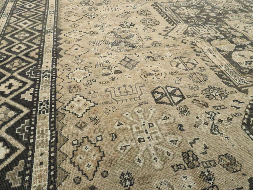 Vintage Persian Tabriz Carpet, No.22264 - Galerie Shabab