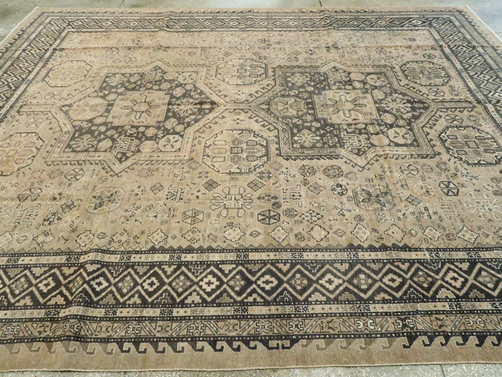 Vintage Persian Tabriz Carpet, No.22264 - Galerie Shabab