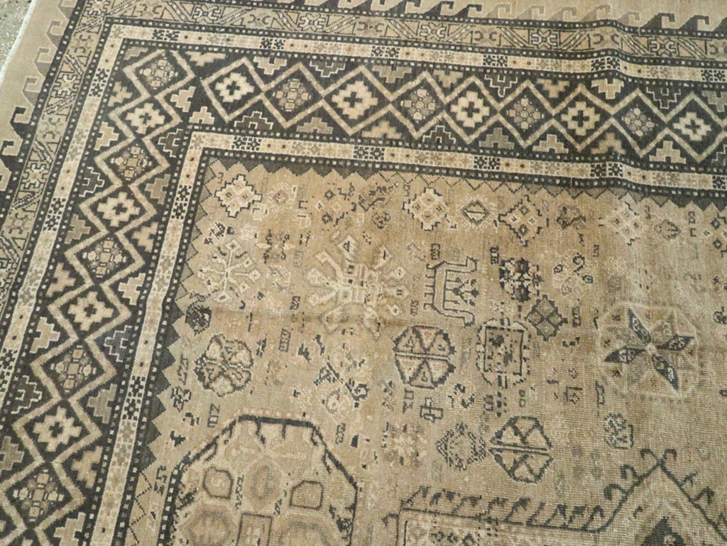 Vintage Persian Tabriz Carpet, No.22264 - Galerie Shabab