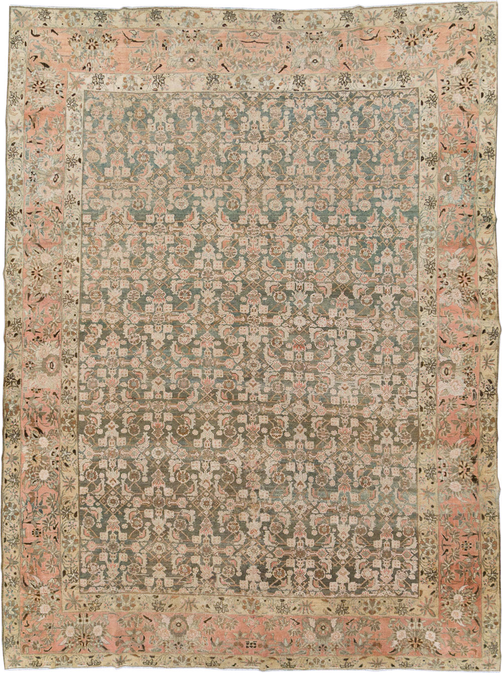 Vintage Persian Malayer Carpet, No.22267 - Galerie Shabab