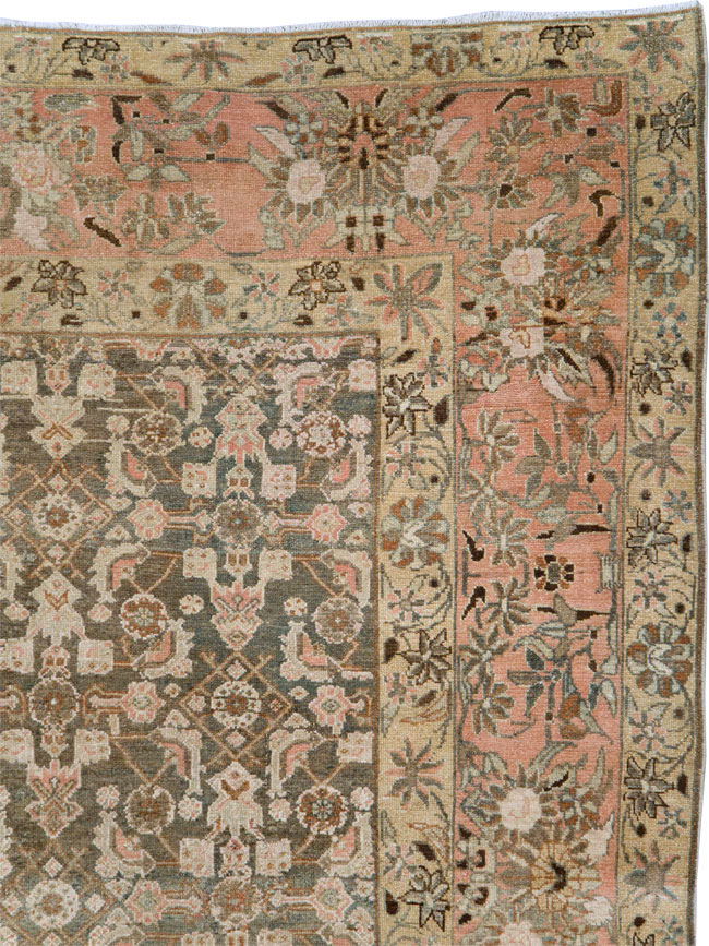 Vintage Persian Malayer Carpet, No.22267 - Galerie Shabab
