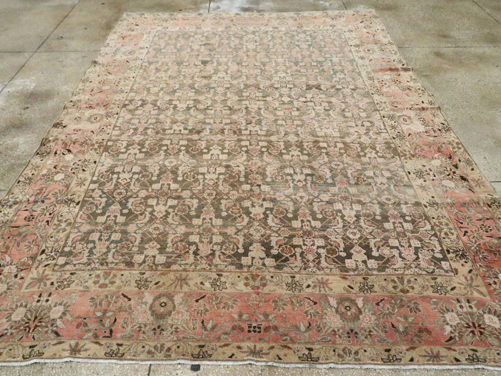 Vintage Persian Malayer Carpet, No.22267 - Galerie Shabab