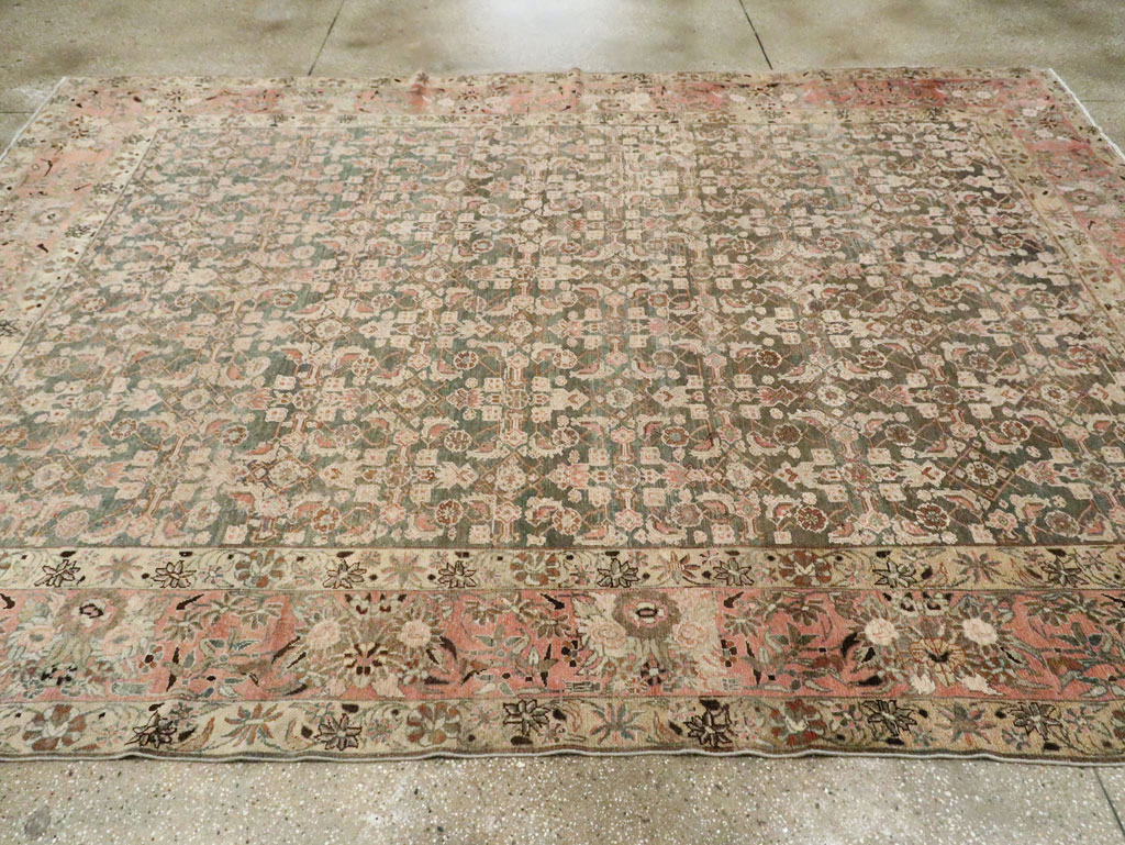 Vintage Persian Malayer Carpet, No.22267 - Galerie Shabab