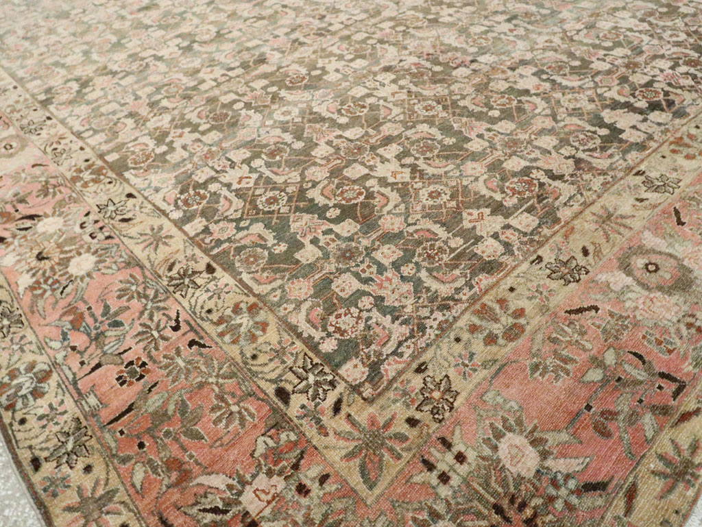 Vintage Persian Malayer Carpet, No.22267 - Galerie Shabab