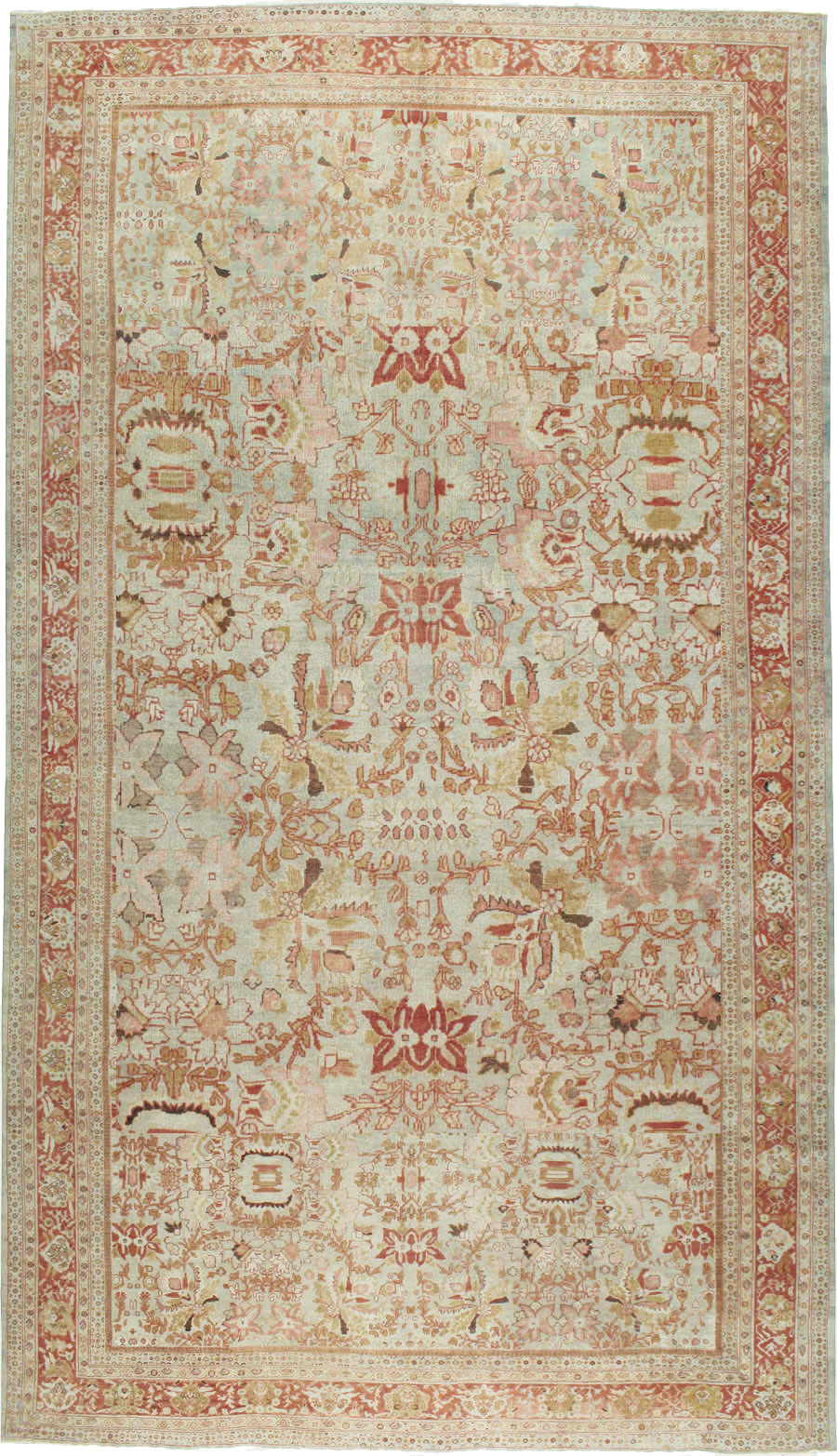 Antique Persian Mahal Carpet, No.22271 - Galerie Shabab