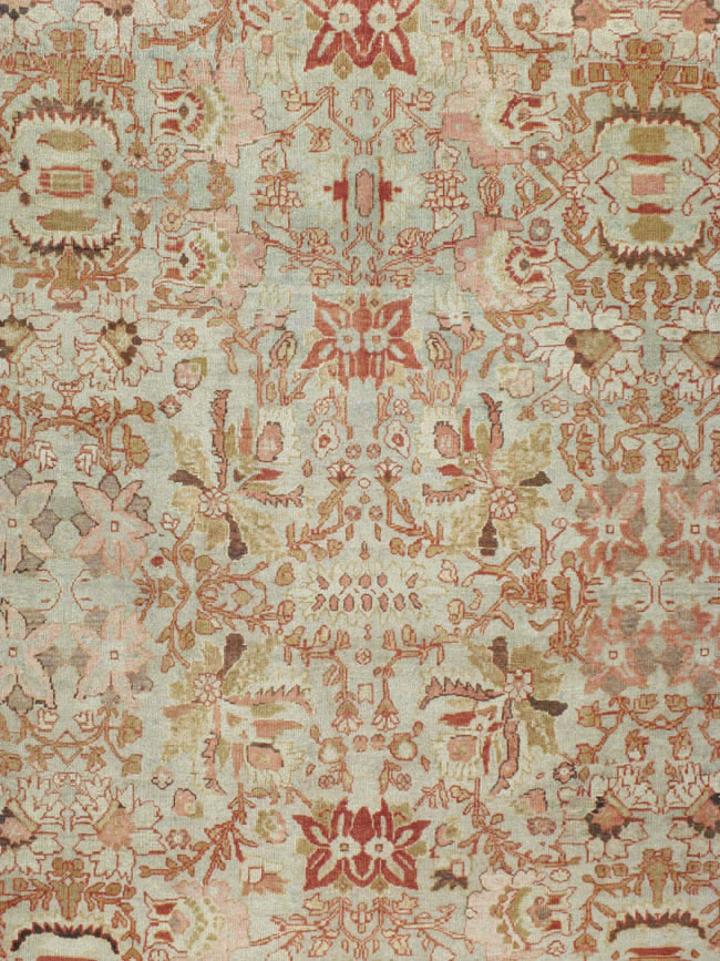 Antique Persian Mahal Carpet, No.22271 - Galerie Shabab