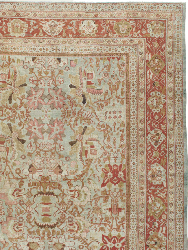 Antique Persian Mahal Carpet, No.22271 - Galerie Shabab