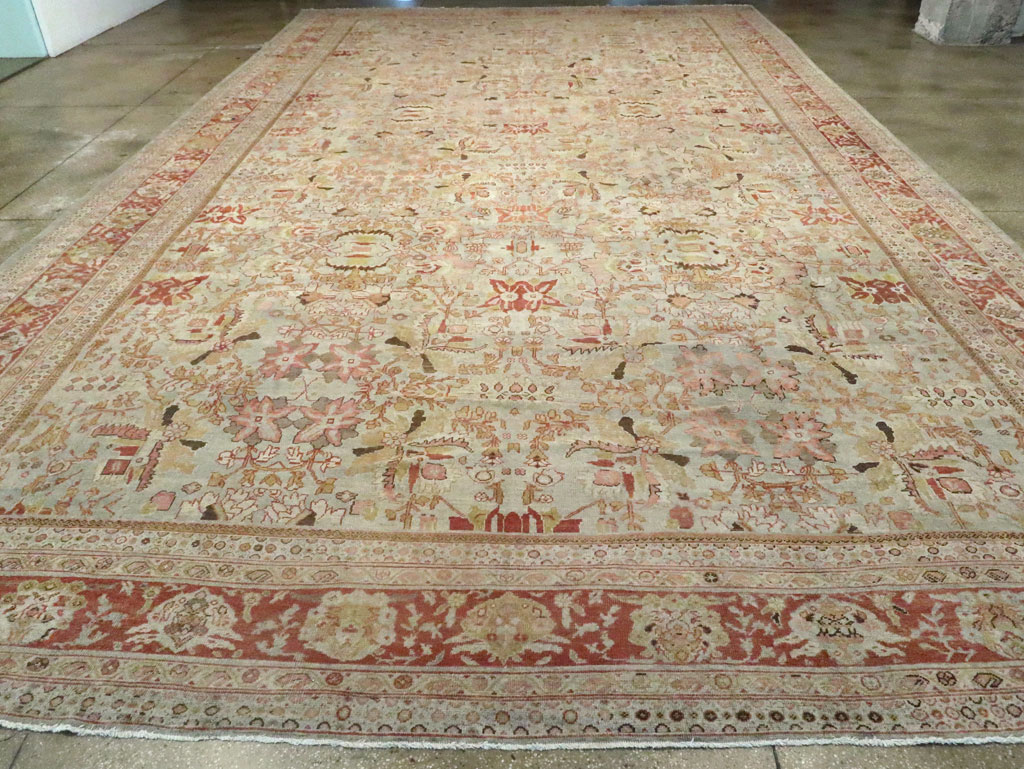 Antique Persian Mahal Carpet, No.22271 - Galerie Shabab