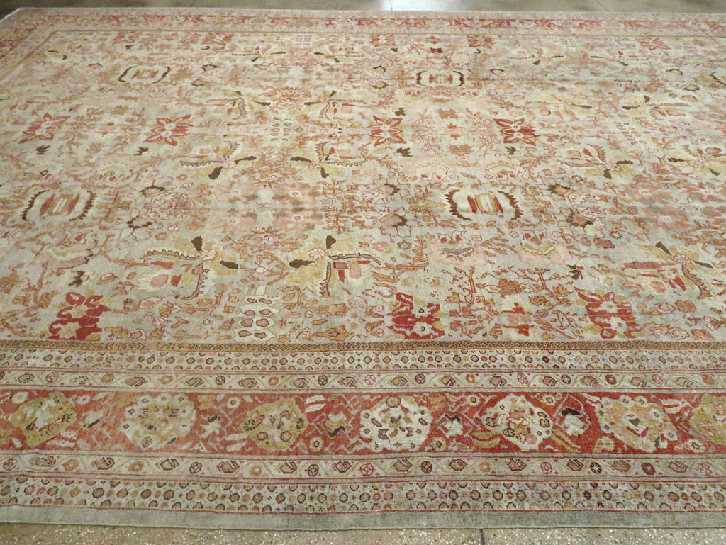 Antique Persian Mahal Carpet, No.22271 - Galerie Shabab