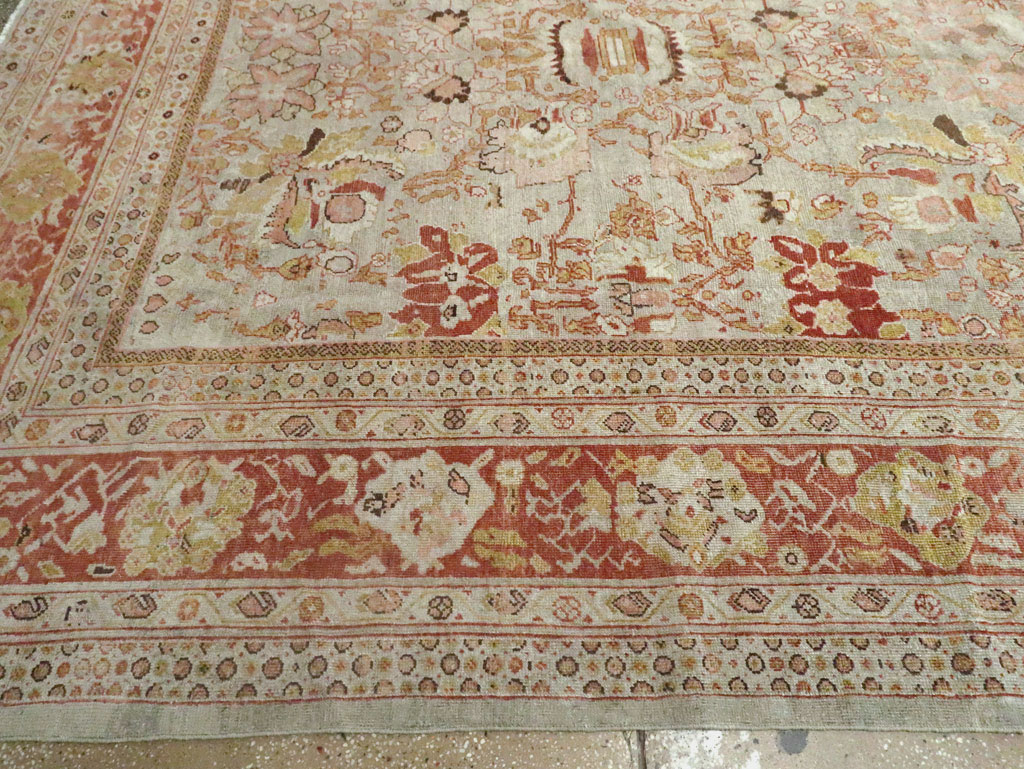 Antique Persian Mahal Carpet, No.22271 - Galerie Shabab