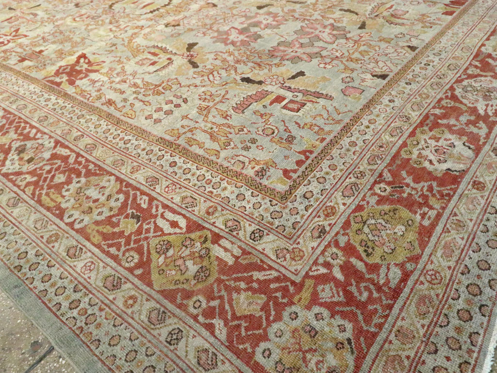 Antique Persian Mahal Carpet, No.22271 - Galerie Shabab