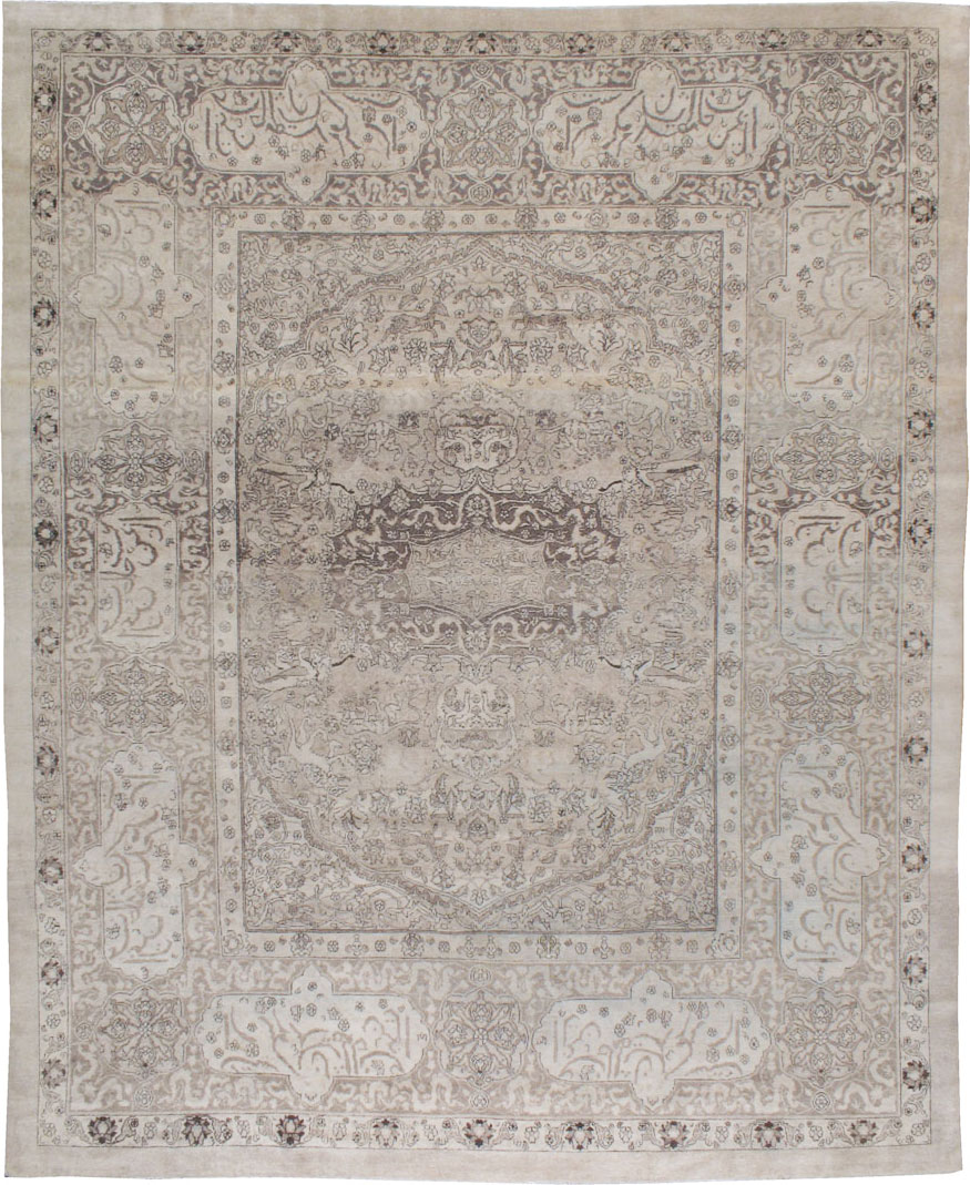 Vinitage Indian Amritsar Carpet, No.22272 - Galerie Shabab