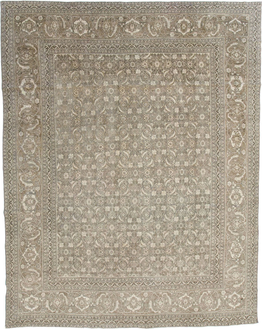 Antique Persian Tabriz Carpet, No.22274 - Galerie Shabab