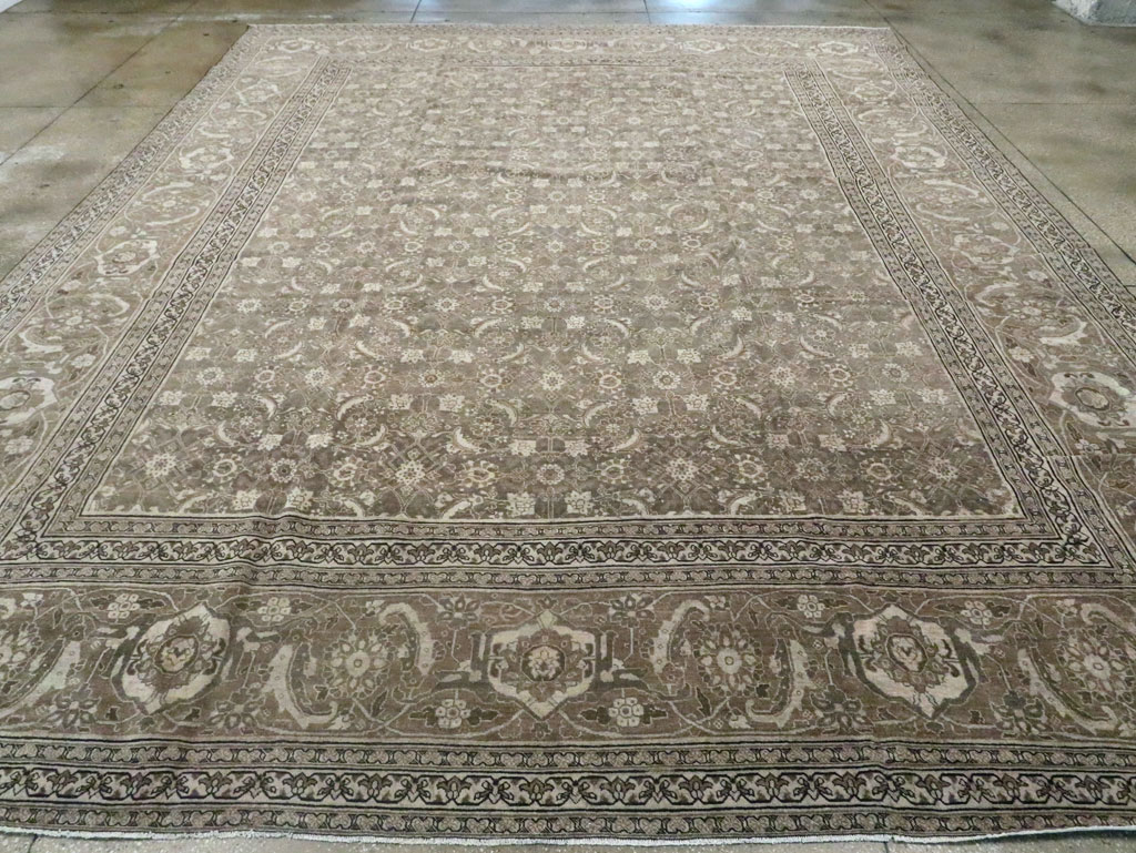 Antique Persian Tabriz Carpet, No.22274 - Galerie Shabab