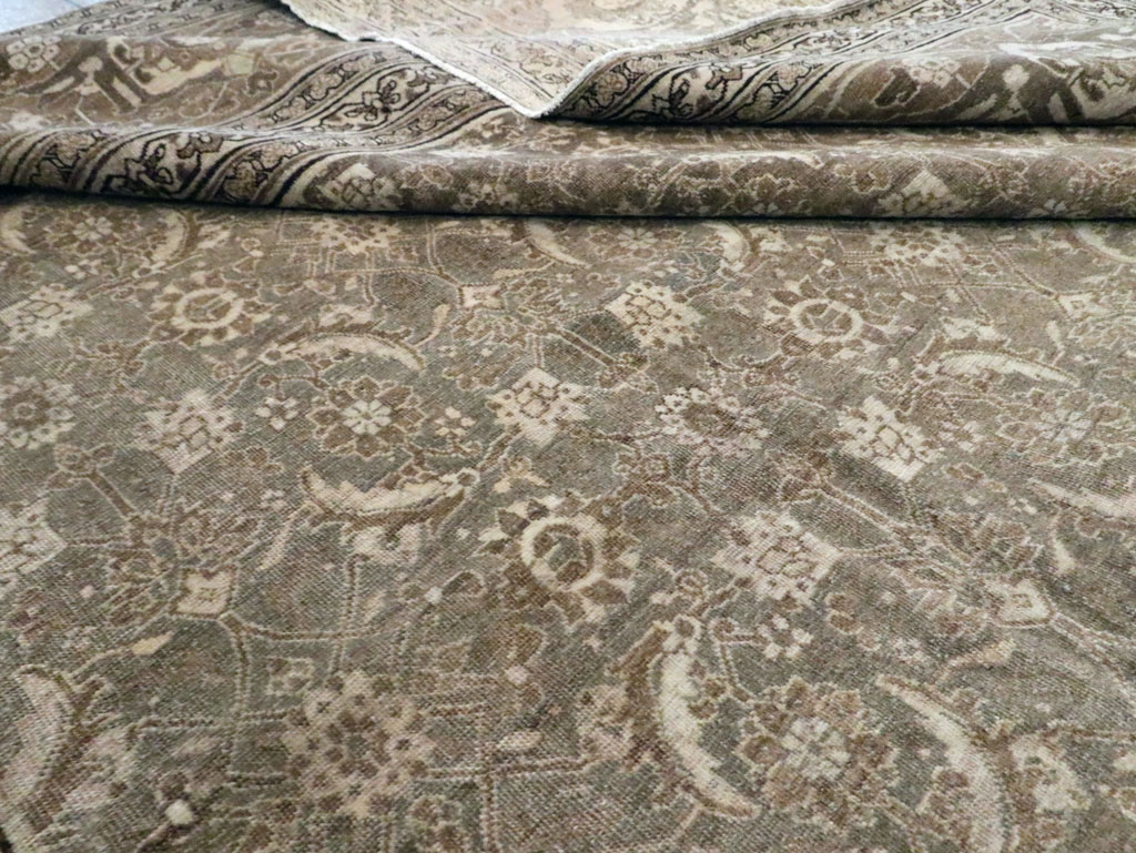 Antique Persian Tabriz Carpet, No.22274 - Galerie Shabab