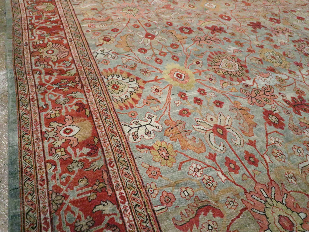Antique Persian Mahal Carpet, No.22279 - Galerie Shabab
