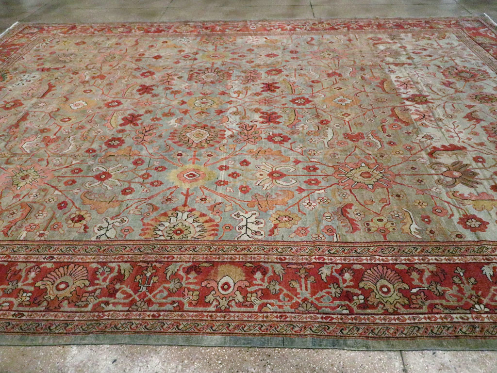 Antique Persian Mahal Carpet, No.22279 - Galerie Shabab