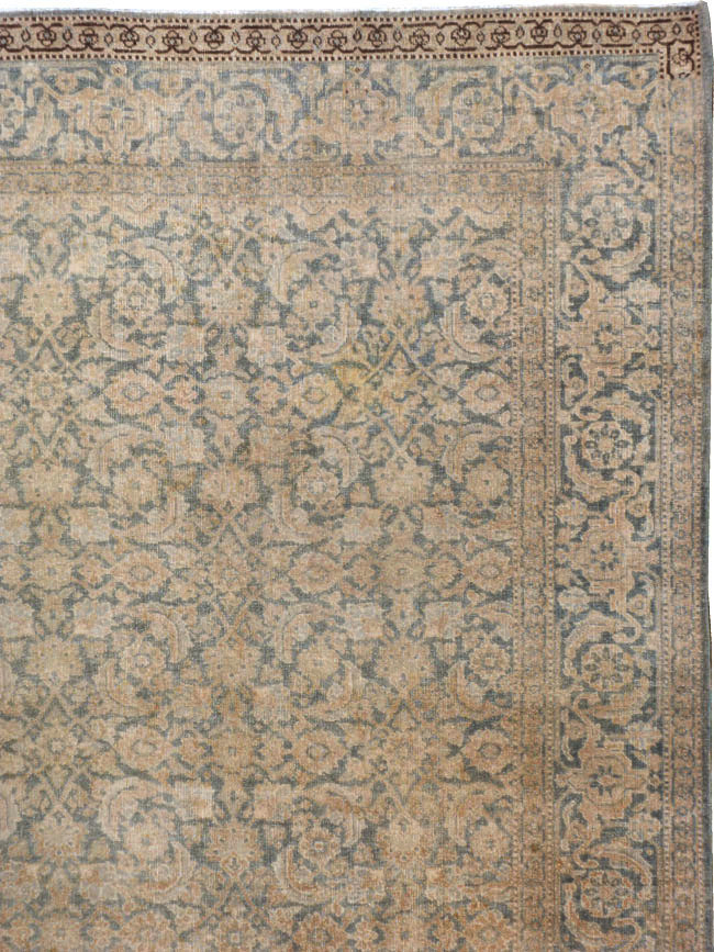 Antique Persian Tabriz Carpet, No.22281 - Galerie Shabab