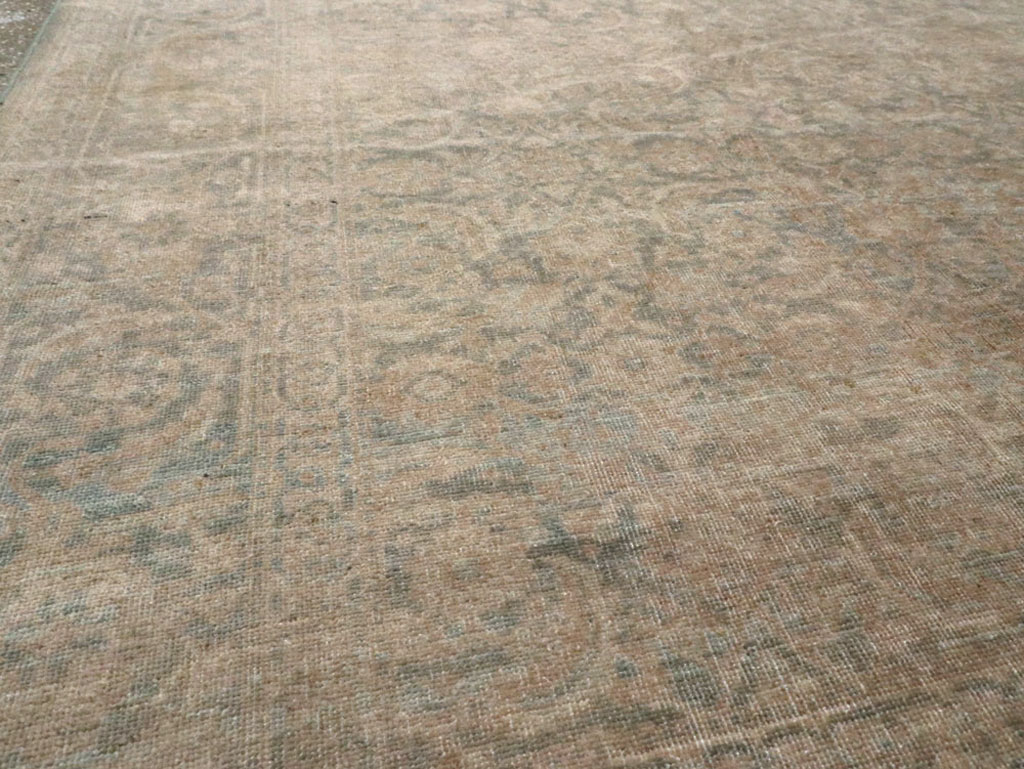 Antique Persian Tabriz Carpet, No.22281 - Galerie Shabab