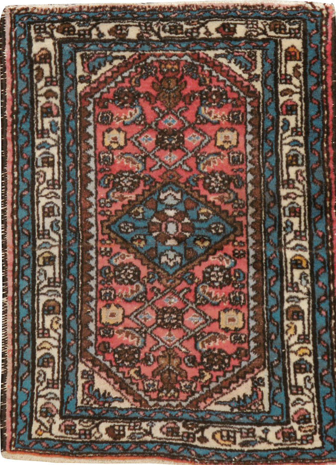 Vintage Persian Hamadan Rug, No.22284 - Galerie Shabab