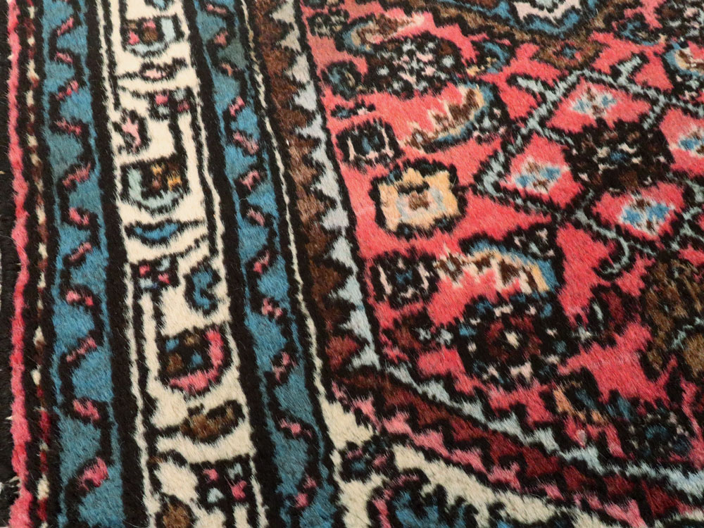 Vintage Persian Hamadan Rug, No.22284 - Galerie Shabab