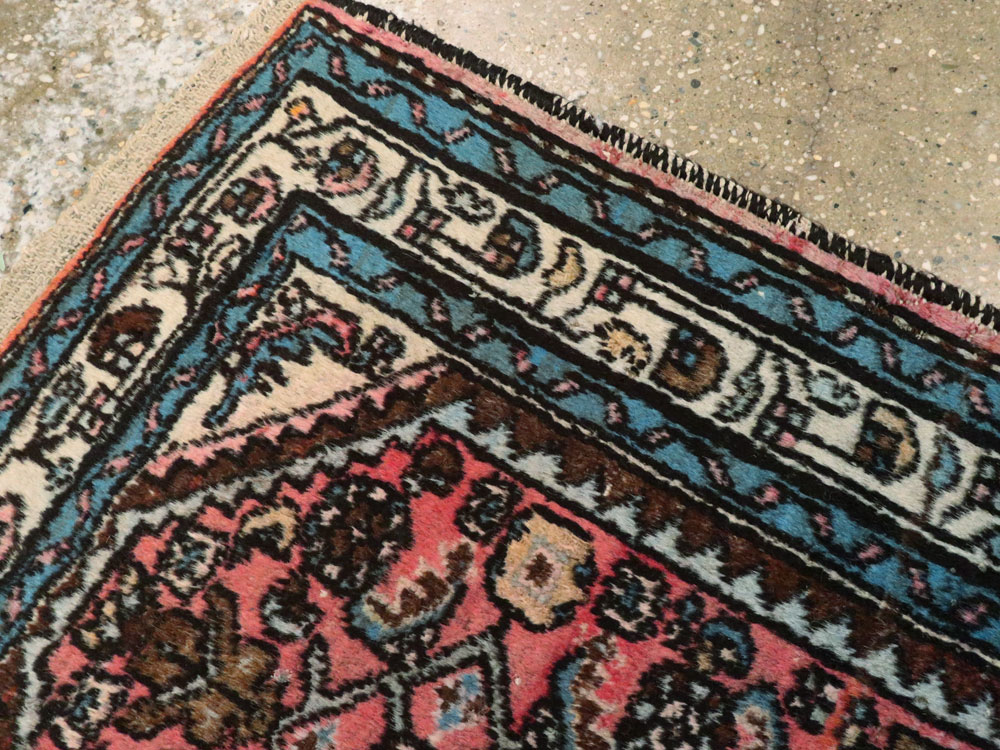 Vintage Persian Hamadan Rug, No.22284 - Galerie Shabab