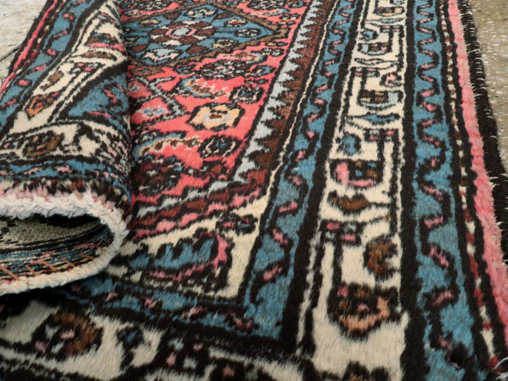 Vintage Persian Hamadan Rug, No.22284 - Galerie Shabab