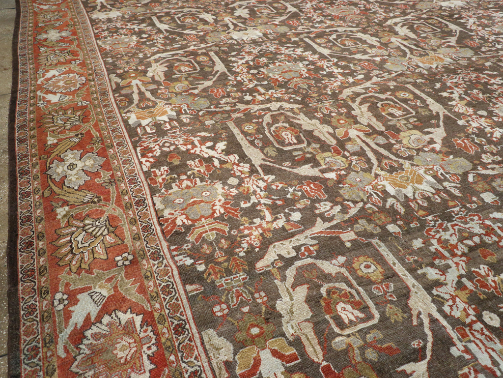 Antique Persian Mahal Carpet, No.22288 - Galerie Shabab