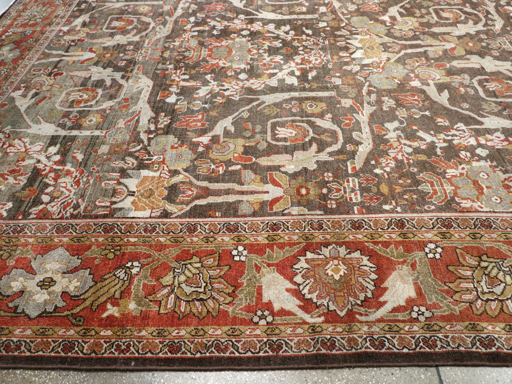Antique Persian Mahal Carpet, No.22288 - Galerie Shabab