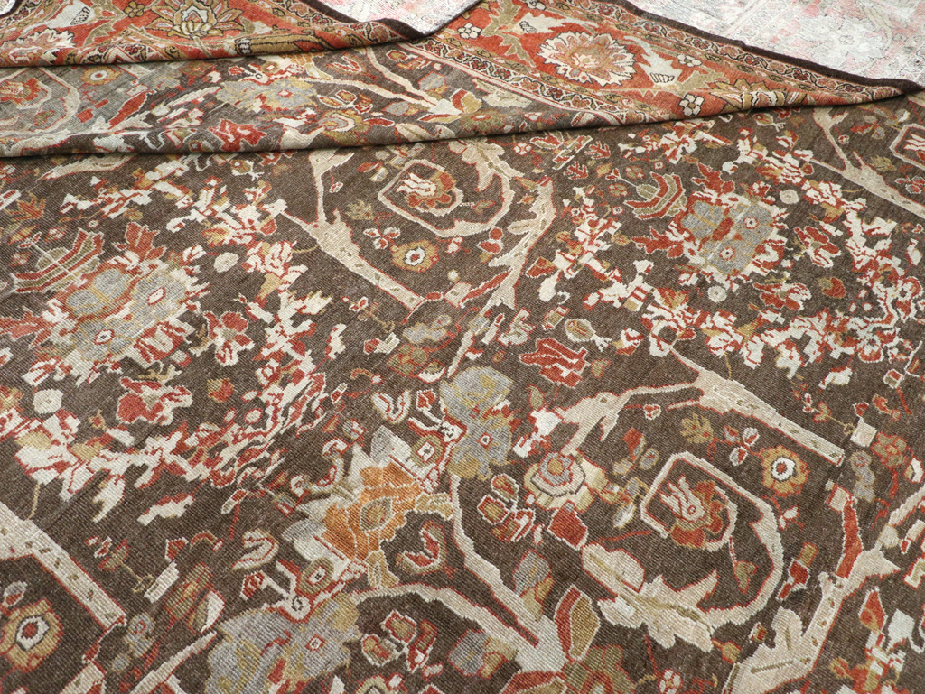 Antique Persian Mahal Carpet, No.22288 - Galerie Shabab
