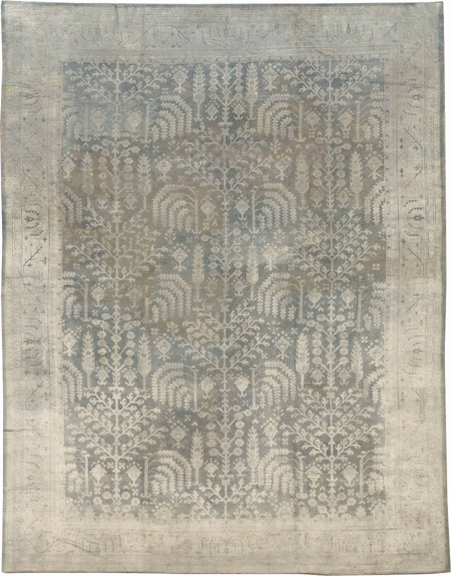 Antique Turkish Oushak Large Carpet, No.22292 - Galerie Shabab