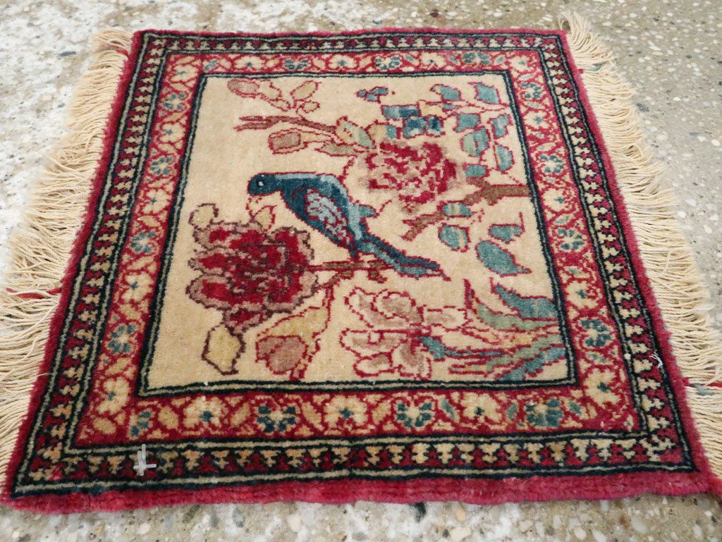 Antique Persian Tabriz Pictorial Rug, No.22294 - Galerie Shabab