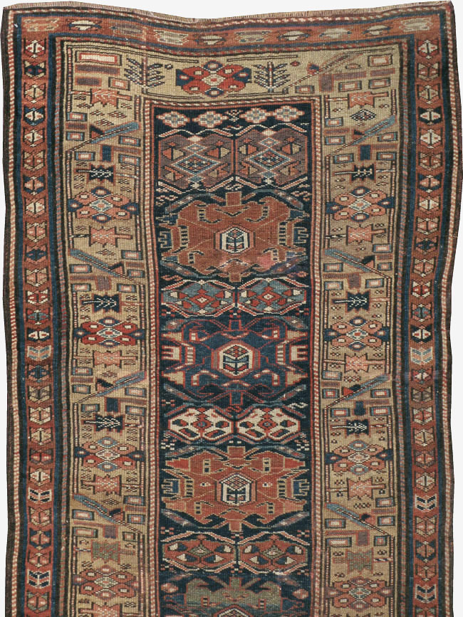 Antique Persian Kurdish Runner, No.22295 - Galerie Shabab