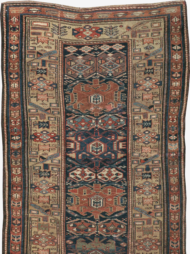 Antique Persian Kurdish Runner, No.22295 - Galerie Shabab